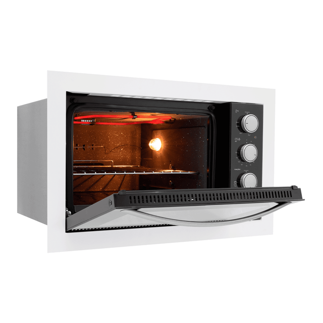 Forno Elétrico de Embutir Fischer Fit Line 48 L Branco 127v - 3