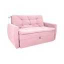 Ver imagem 1 de Sofá Cama Meg 2 Lugares Veludo Matrix