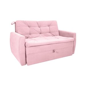 Sofá Cama Meg 2 Lugares Veludo Matrix