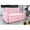 Ver imagem 2 de Sofá Cama Meg 2 Lugares Veludo Matrix