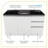 Balcão Pia 120cm 100% Mdf 3 Portas 2 Gavetas para Cozinha - 3