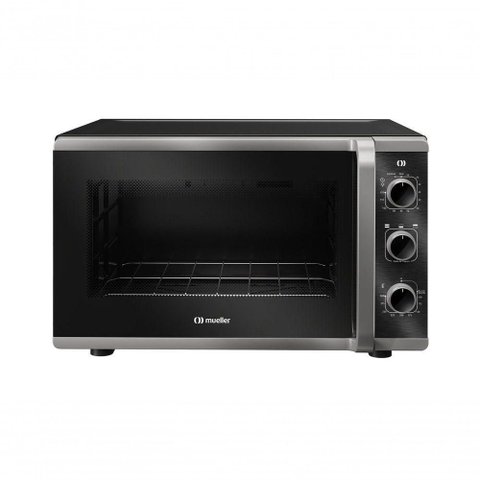 Forno de Bancada Mueller com Grill Preto Fosco 50l Mfb50k 110v