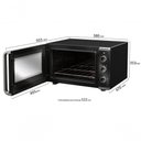 Ver imagem 3 de Forno de Bancada Mueller com Grill Preto Fosco 50l Mfb50k 110v