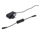 Ver imagem 3 de Espelho LED Quente Adnet 60cm Preto Alça Marrom