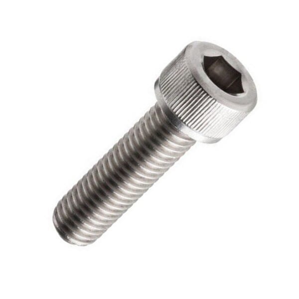 50x Vite a Testa Cilindrica con Intaglio DIN 84 Acciaio Inox