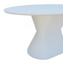 Ver imagem 5 de Mesa de Jantar Apollo Tampo Oval 160x90cm Branco