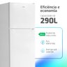 Geladeira Refrigerador Hq defrost 290 Litros Branco Hq-290rdf 220v - 5