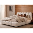 Ver imagem 5 de Cama Japonesa com Cabeceira Queen Nuvem Linho Off White - Sallar Home