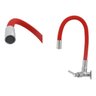 Torneira Flexível De Parede Tubo Vermelha Para Cozinha - 3