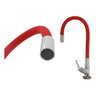 Torneira Flexível De Mesa Tubo Vermelha Para Cozinha - 3