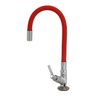 Torneira Flexível De Mesa Tubo Vermelha Para Cozinha - 1