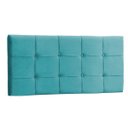 Ver imagem 1 de Painel King Mel 195 Cm Azul Turquesa - D A Decor