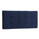 Ver imagem 1 de Painel King Mel 195 Cm Azul Marinho - D A Decor