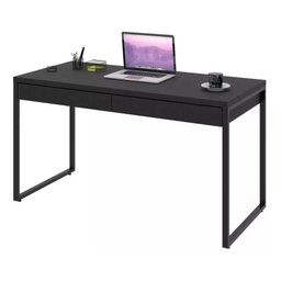 Mesa Escritório Office Estilo Industrial 1,35m C/ 2 Gavetas - 8