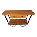 Ver mais imagens de Aparador Sr Thomas Ferro e Madeira Rústico