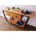 Ver imagem 2 de Aparador Sr Thomas Ferro e Madeira Rústico