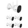 Kit 5 Câmeras Inteligente Wi-Fi Com Armazenamento em Nuvem, Zoom e Áudio iM5 SC Intelbras - 1