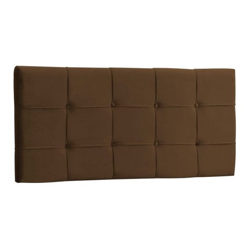 Painel Queen Mel 160 CM Marrom - D A Decor