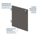 Ver imagem 3 de Kit Porta Módulo 70cm x 40cm Frame Yescasa