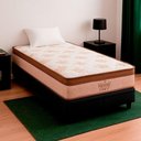 Ver imagem 1 de Cama Box Baú Solteiro e Colchão Four Season Molas V-store Cor:preto