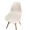 Ver imagem 2 de Kit 4 Capa de Cadeira Charles Eames Eiffel Pé Palito Malha Lisa:palha