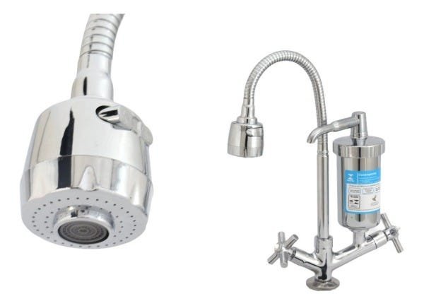 Torneira Gourmet Com Filtro Purificador Flexível Mesa Luxo - 3