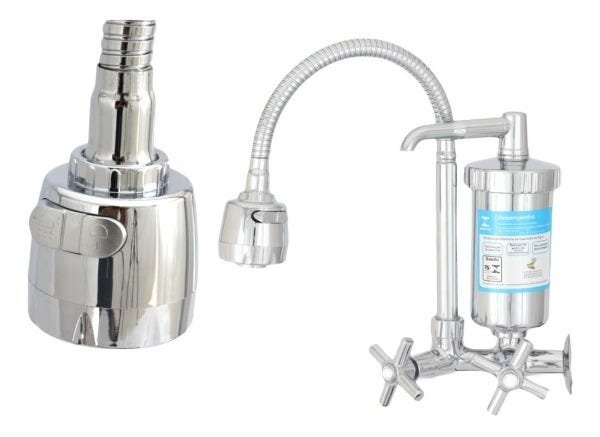 Torneira Gourmet Com Filtro Purificador Flexível Parede Luxo - 4