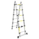 Ver imagem 1 de Escada em V Alumínio 5 Metros 16 Degraus