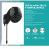 Chuveiro Sintex Top Banho 4t Black Piano 7000w - 220v - - 5
