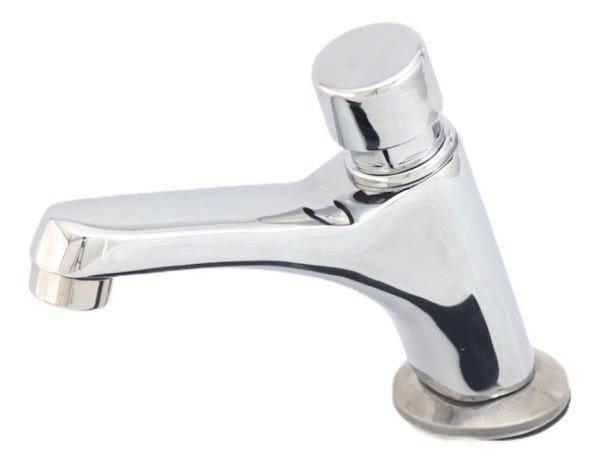 Torneira Automática Temporizador Mesa Metal Cromado - 1