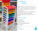 Ver imagem 2 de Kit 12 Cadeiras Infantil Iso Colors Brinquedoteca Escolas Ecomhome