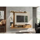 Ver imagem 5 de Painel para TV com LED e Espelho Heroe Off White Cinamomo