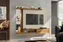 Ver imagem 5 de Painel para TV com LED e Espelho Heroe Off White Cinamomo