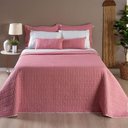 Ver imagem 4 de Cobre Leito Queen Urbany Bordado Hipercal 400 Fios 7 Peças - Rose