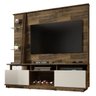 Rack com Painel para TV Playa Amadeirado Off White - 2