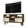 Rack para TV Maverick Amadeirado Off White - 3