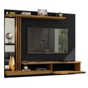 Ver imagem 4 de Painel para TV com LED e Espelho Heroe Preto Cinamomo