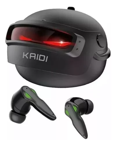 Fone de Ouvido Gamer Bluetooth 5.3 sem Fio Kaidi Kd-777 Cor Preto - 1