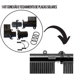 Kit Aquecedor Solar para Piscinas de até 10m² ou 14mil litros TekSol com Controlador de - 4