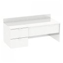 Ver imagem 5 de Penteadeira Camarim Suspensa 2 Gavetas Mila Yescasa