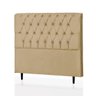 Cabeceira Solteiro Baby 90 CM Suede Marfim - D A Decor - 1