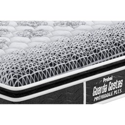 Cama Box Baú King: Colchão Anatômico Probel D28 / EP Guarda Costas PróMiddle Plus Pillow Top + Base - 3