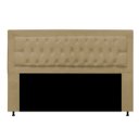Ver imagem 1 de Cabeceira Solteiro Lunna 90 CM Suede Marfim - D A Decor