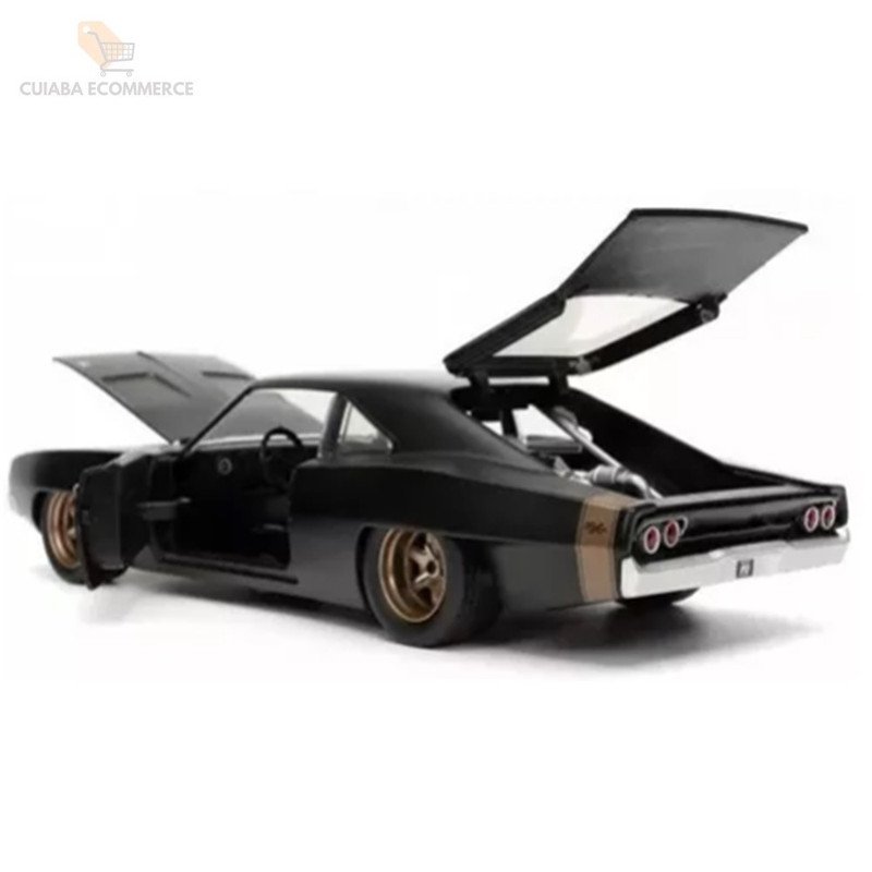 Miniatura Dodge Charger Velozes e Furiosos Dom - 2