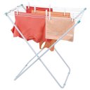 Ver imagem 2 de Varal De Chão Branco em Aço Até 11KG 80cm X 50cm 006004 Mor