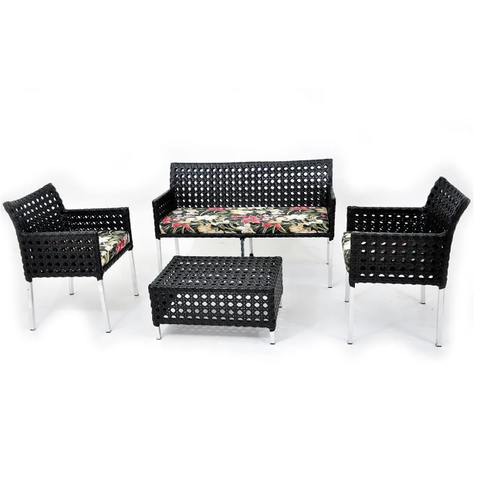 CONJUNTO ÁREA DE LAZER GEÓRGIA ALUMÍNIO E FIBRA ACQUABLOCK