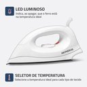 Ver imagem 7 de Ferro de Passar Roupa a Seco Mondial Fsn-55-w (127v) - Branco