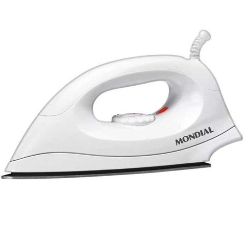 Ferro de Passar Roupa a Seco Mondial FSN-55-W (220V)  Branco