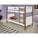 Ver imagem 1 de Beliche Infantil Design Montessoriana Heloisa - Branca e Mel