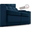 Ver imagem 7 de Sofá com Porta Copos e Carregador Usb Eureka 1,70m Assento Retrátil e Reclinável Velosuede